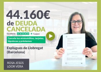 Repara Tu Deuda Cancela 44.160€ En Esplugues De Llobregat (Barcelona) Con La Ley De Segunda Oportunidad