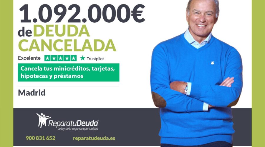 Repara Tu Deuda Abogados Cancela 1.092.000€ En Madrid Con La Ley De Segunda Oportunidad